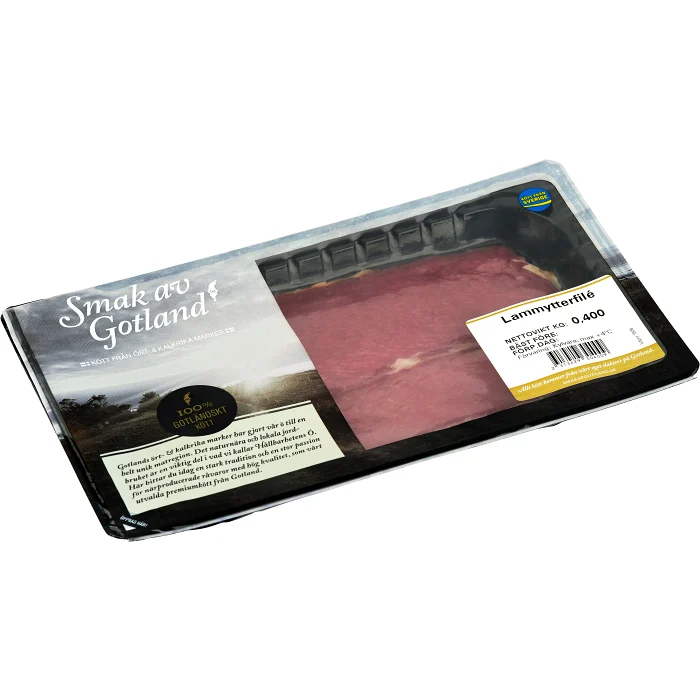 Lammytterfilé Färsk ca 340g Smak av Gotland
