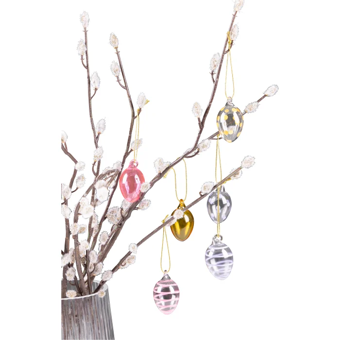 Glasägg 6-p hänge Nordic Season