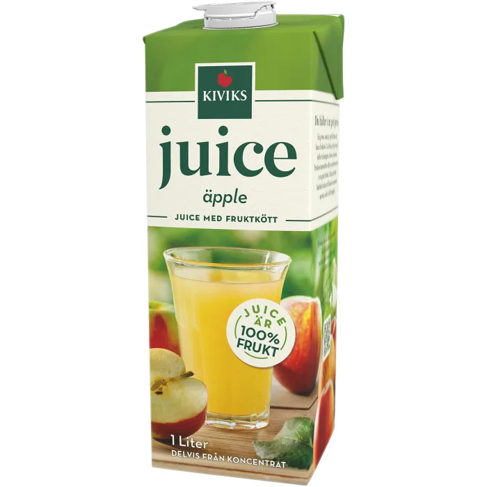 Äppeljuice med fruktkött 1l Kiviks Musteri
