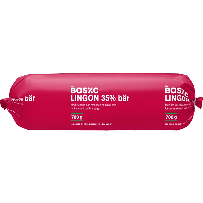 Lingon 35% bär refill 700g ICA Basic