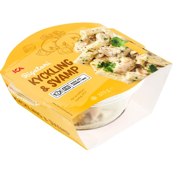 Rigatoni kyckling & svamp 370g ICA