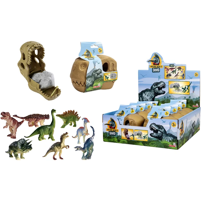 T-Rex skalle med dinosaurie Dickie Toys
