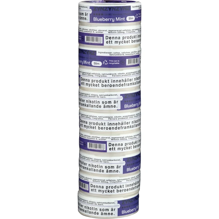 Zyn Blueberry Mint 11mg S4 Stock