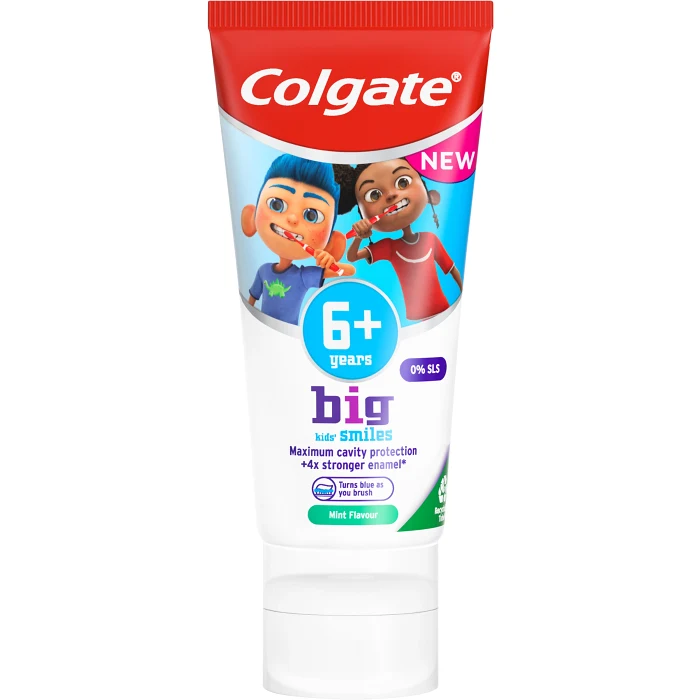 Tandkräm Big Kids Smiles 6+ år 50ml Colgate