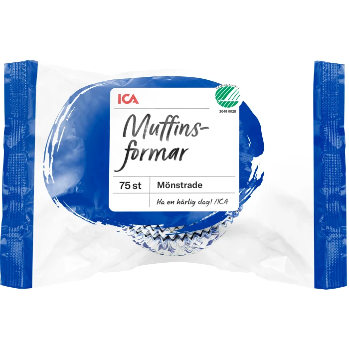 Muffinsformar mönstrade 75-p ICA