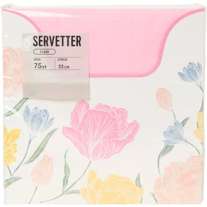 Servettbox Tulip 33cm ICA