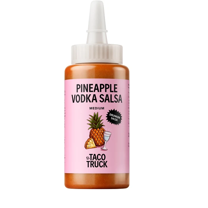 Salsa Pineapple Vodka 200ml El Taco Truck