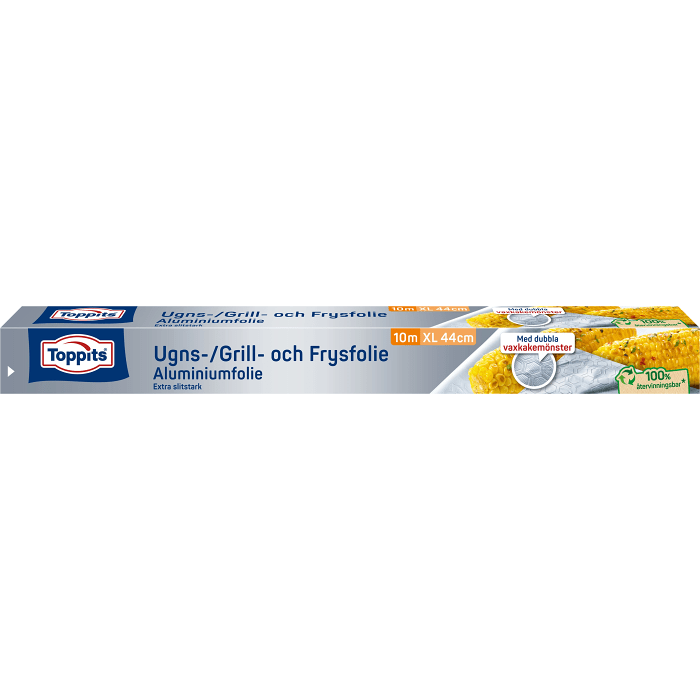 Ugn/Grill & Frysfolie 10m Toppits
