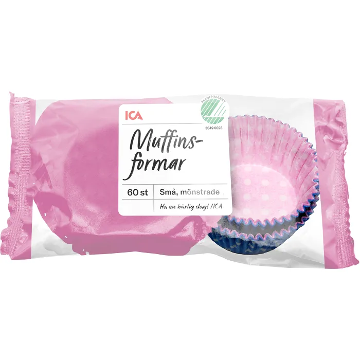 Muffinsformar Mönstrade Små 60-p ICA