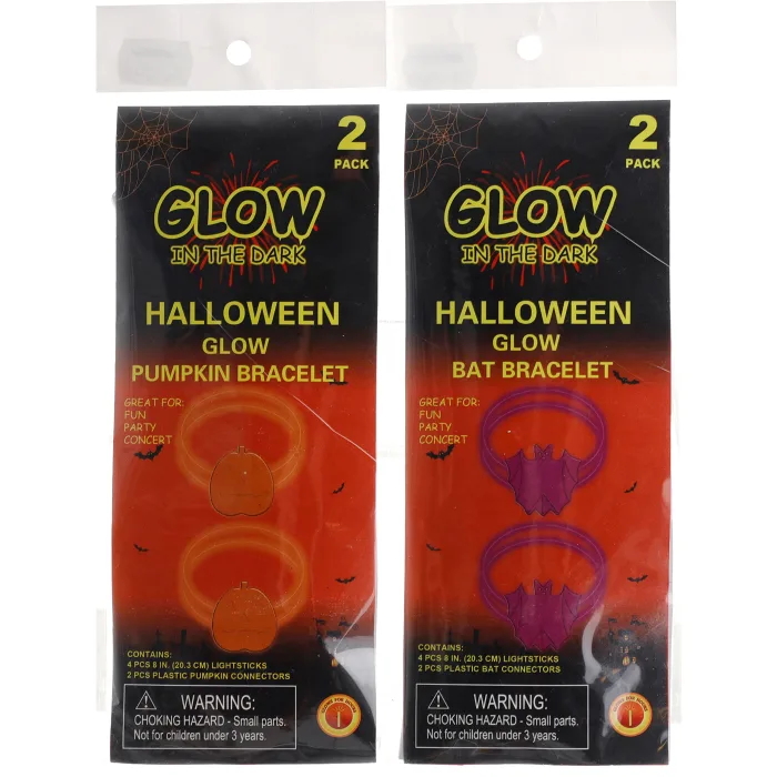 Glow in the dark armband 2p Festive
