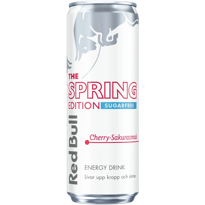 Energidryck Spring Edition sockerfri 2026 355ml Red Bull
