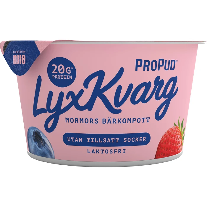 Lyxvarg Bärkompott Laktosfri 2,5% 200g ProPud