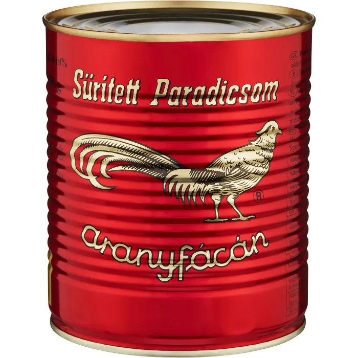 Tomatpuré 850g Aranyfácán