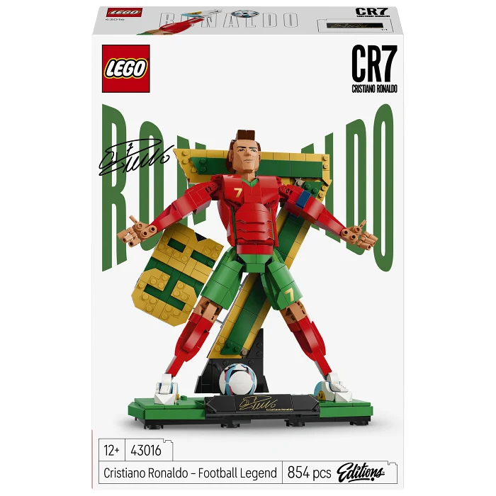 LEGO Editions Cristiano Ronaldo - fotbollslegend 43016