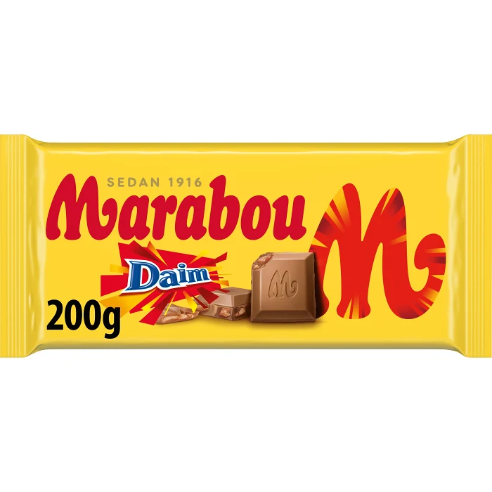 Mjölkchoklad Daim 200g Marabou