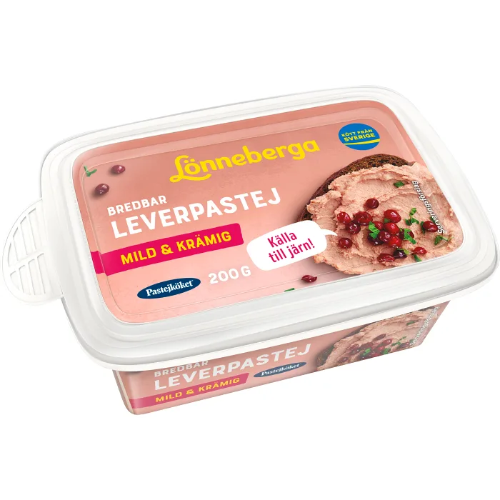 Leverpastej Mild Krämig 200g Pastejköket