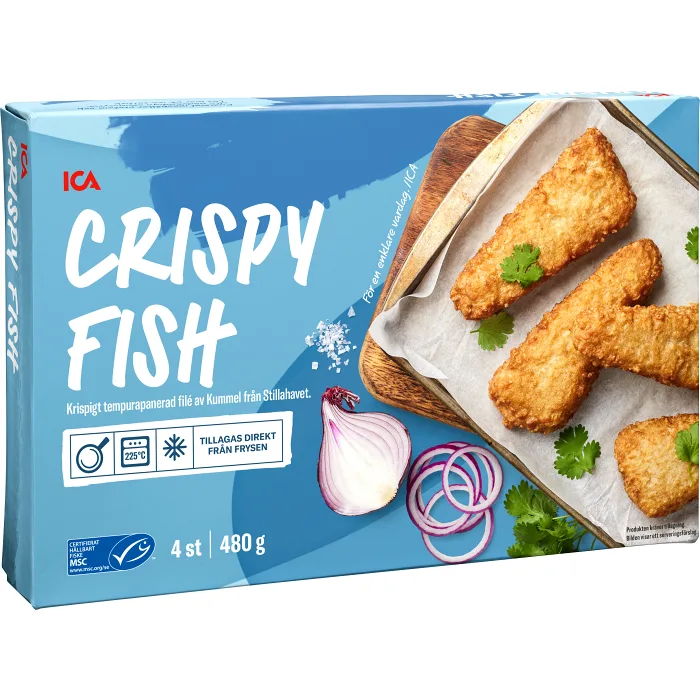 Crispy fish 480g ICA