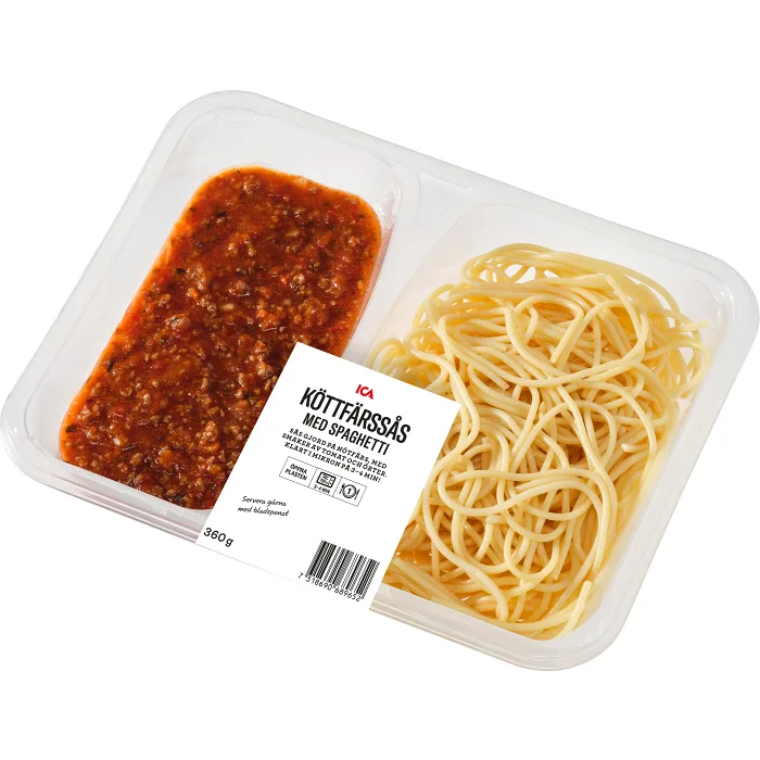 Färdigmat Köttfärssås med Spaghetti 360g ICA