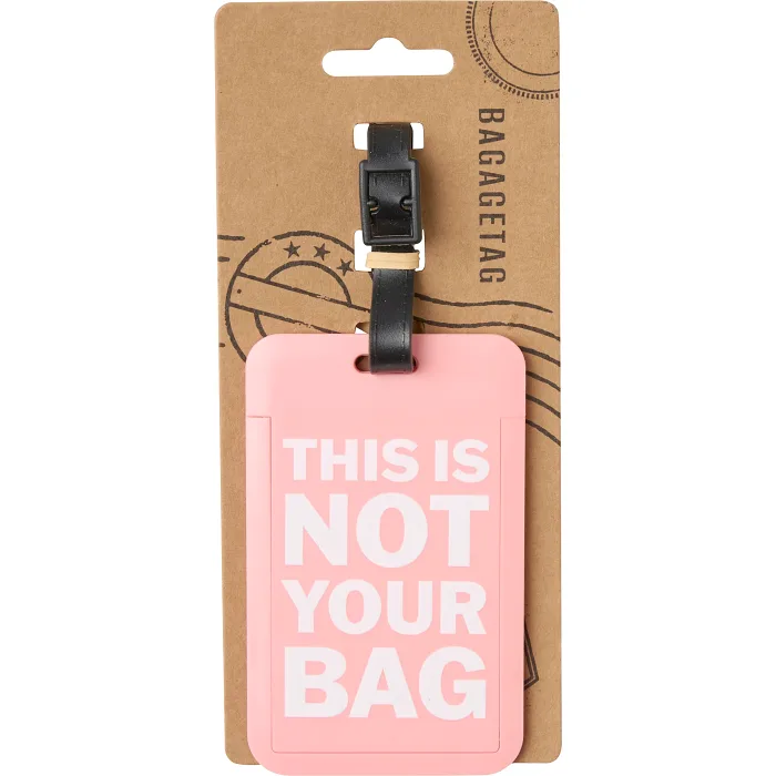 Bagagetag rosa