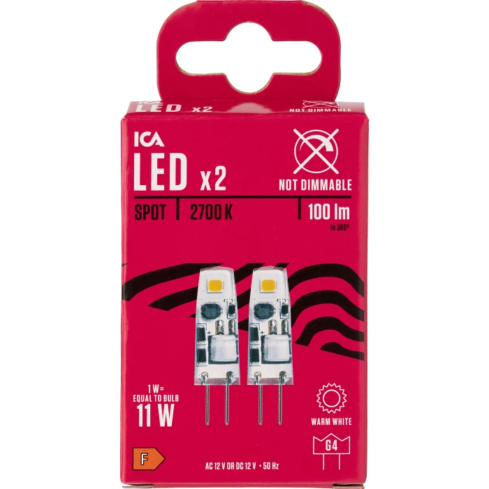 LED Spot G4 100lm(10W) 2p ICA