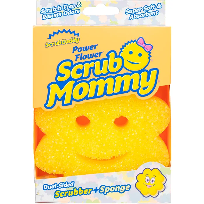 Scrub Mommy Power Flower Gul