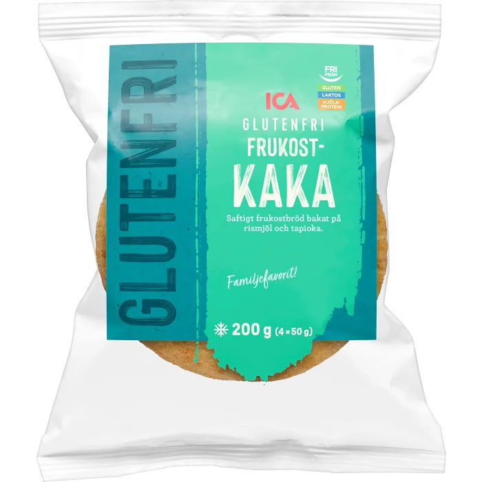 Frukostkaka Glutenfri 4-p 200g ICA