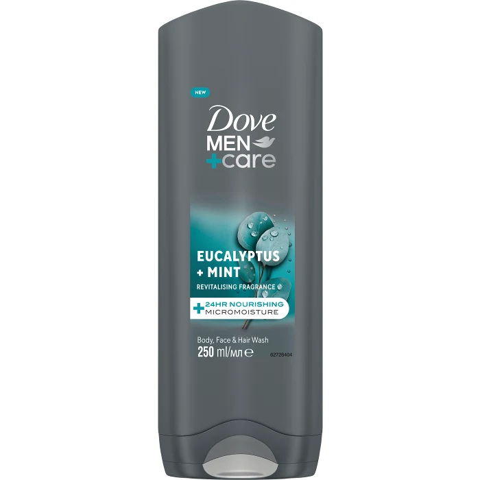 Duschtvål Eucalyptus+Mint 250ml Dove Men Care