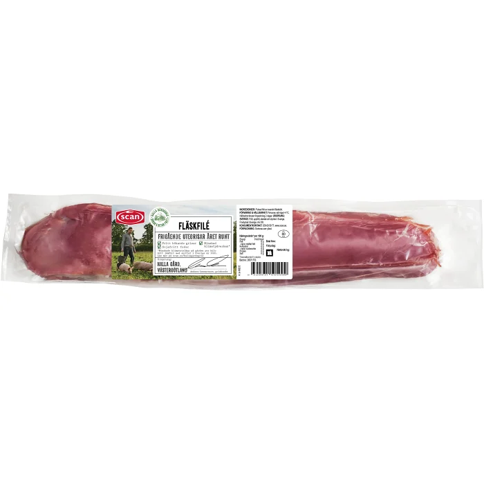 Fläskfilé Färsk Hållbarhetsgris putsad ca 500g Scan