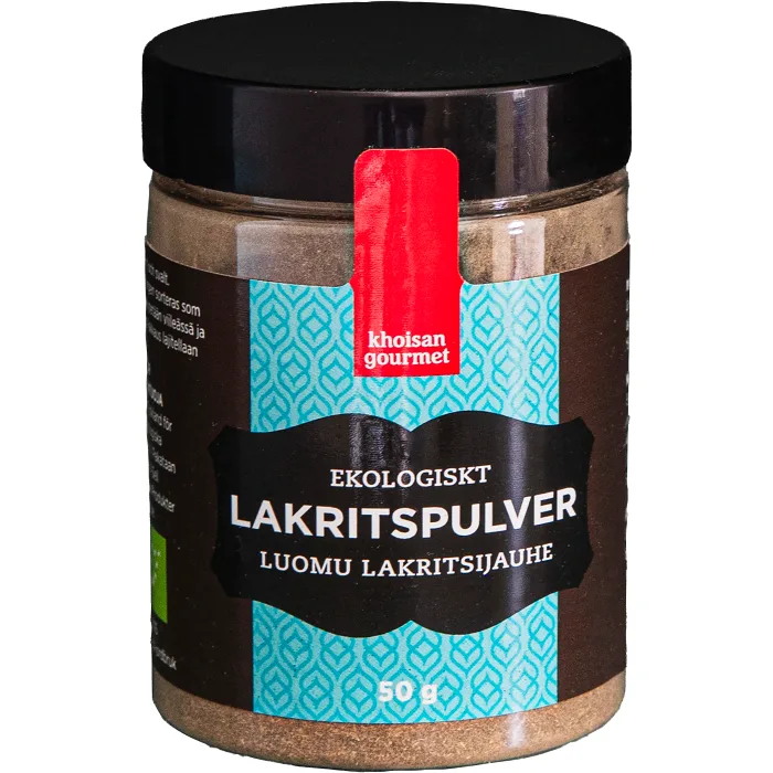 Lakritspulver Ekologiskt 50g Khoisan Gourmet