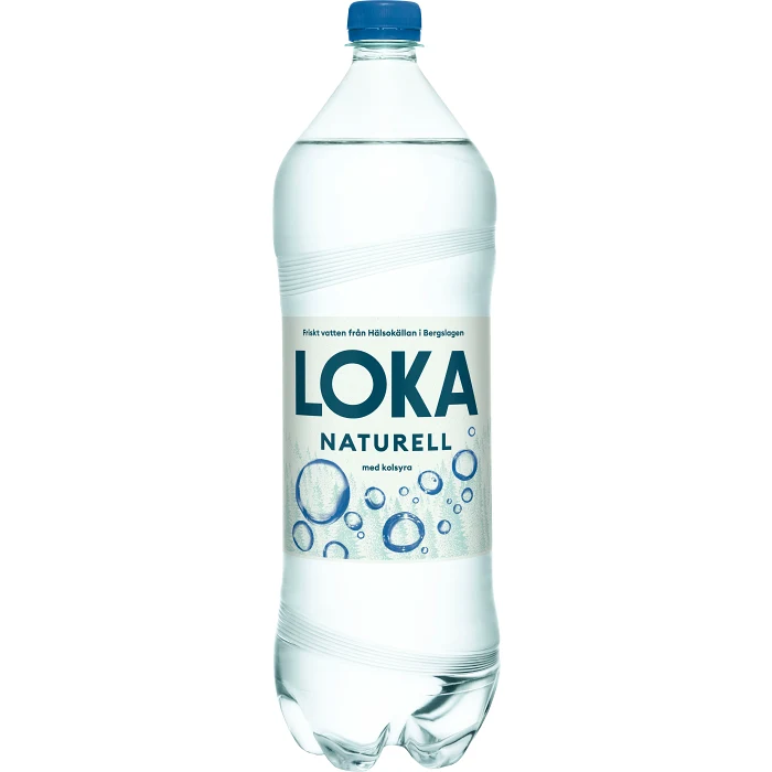 Vatten Kolsyrad Naturell 1,5l Loka