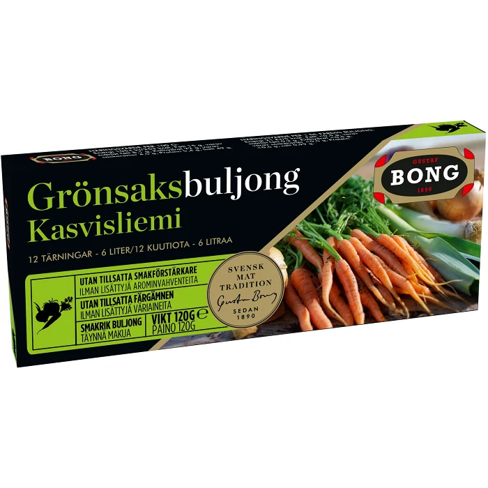 Grönsaksbuljong 12-p Bong