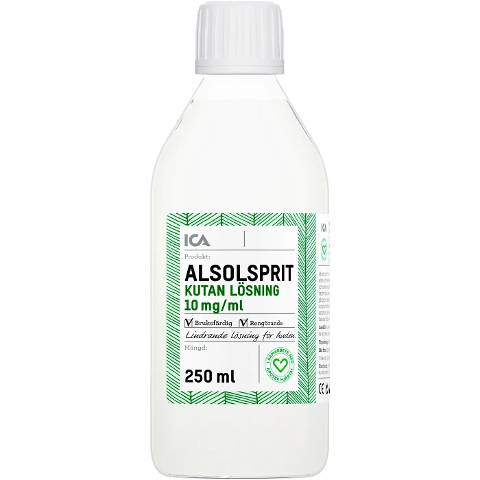 Alsolsprit 250ml ICA Hjärtat
