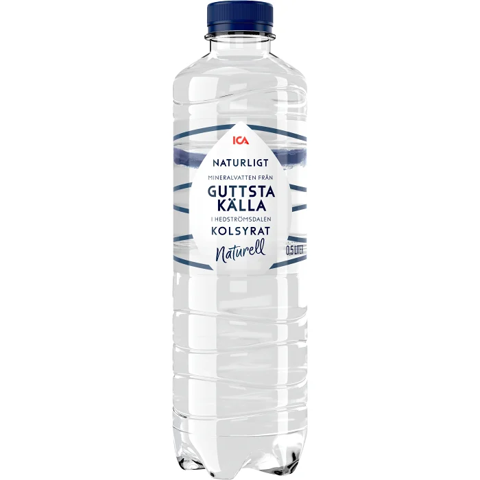 Vatten Kolsyrad Naturell 50cl ICA