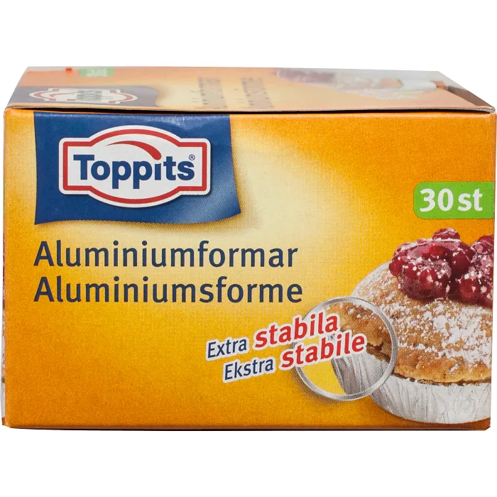 Aluminiumformar 30-p Toppits