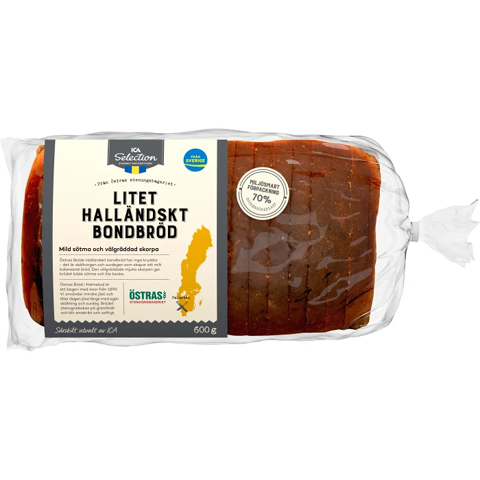 Litet Halländskt Bondbröd 600g ICA Selection