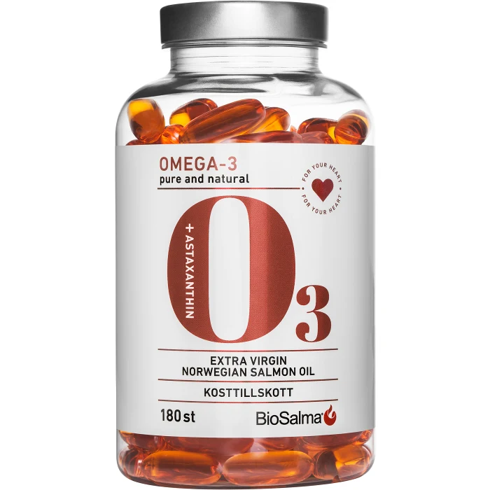 Omega 3 pure and natural 180-p BioSalma