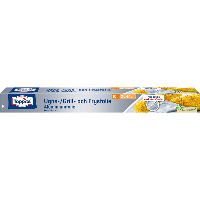 Ugn/Grill & Frysfolie 10m Toppits