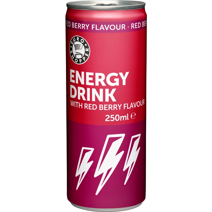 Energidryck Red Berries 25cl Euroshopper