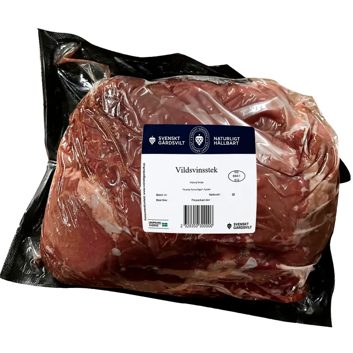 Vildsvinsstek Färsk ca 900g Svenskt Gårdsvilt