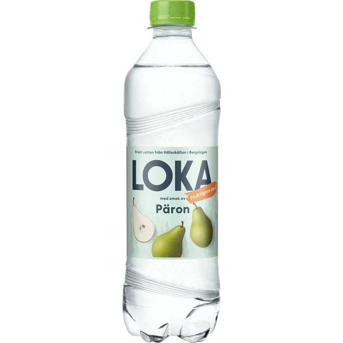 Vatten Kolsyrat Päron 50cl Loka