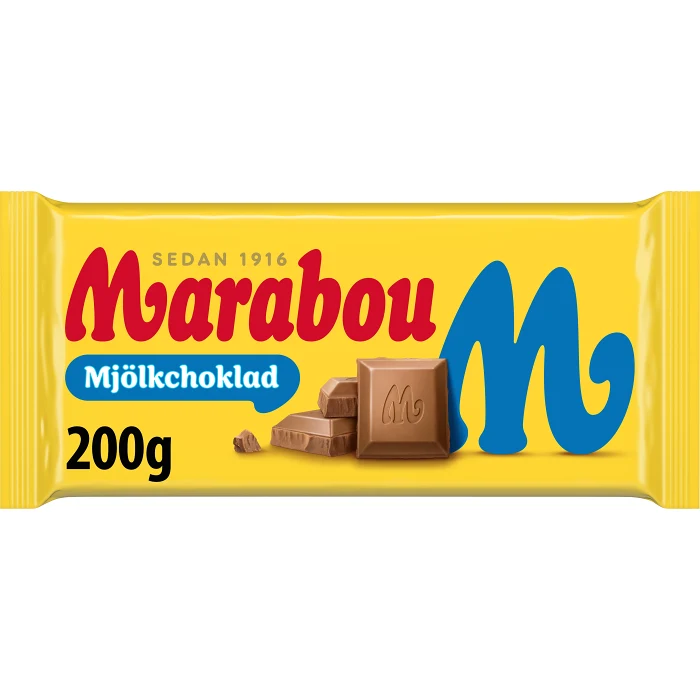 Mjölkchoklad 200g Marabou