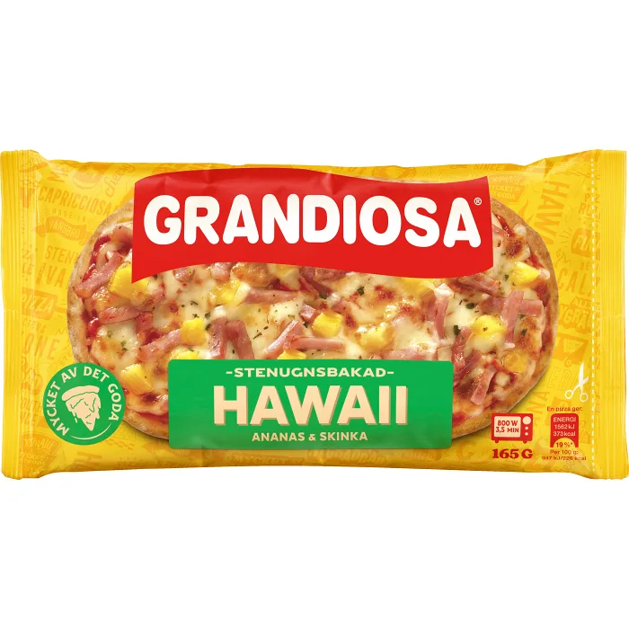 Hawaii minipizza 165g Grandiosa