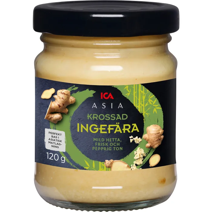 Krossad Ingefära 120g ICA Asia