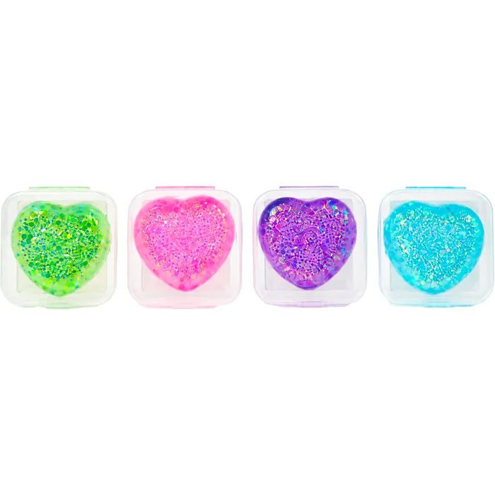 Squeeze Hjärta med glitter 1-p Robetoy