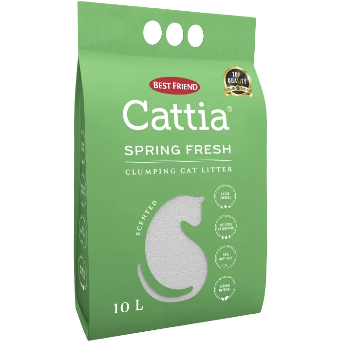Kattsand Spring Fresh 10l Cattia