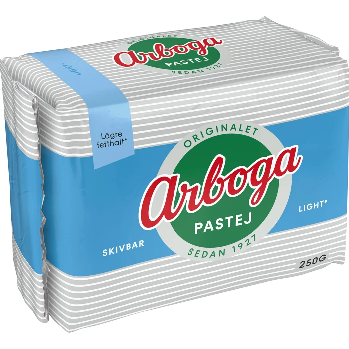 Pastej Skivbar Light 250g Arboga