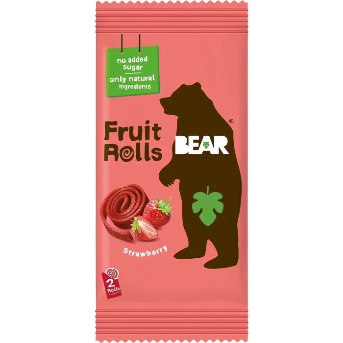 Fruktrullar Jordgubb 20g BEAR