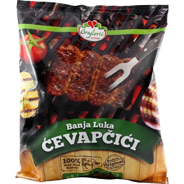 Cevapcici Banja luka Fryst 800g Brajlovic