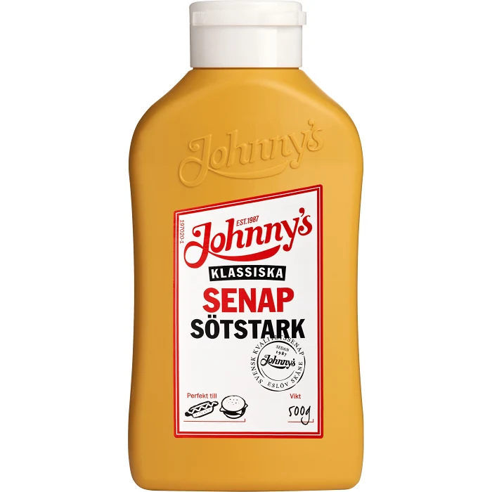 Senap Sötstark 500g Johnnys