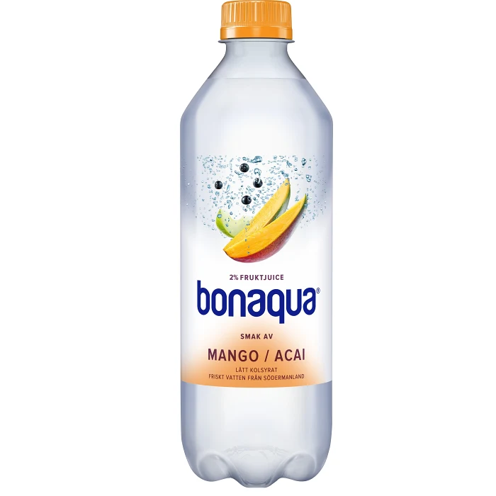 Vatten Kolsyrad Mango & acai 50cl Bonaqua